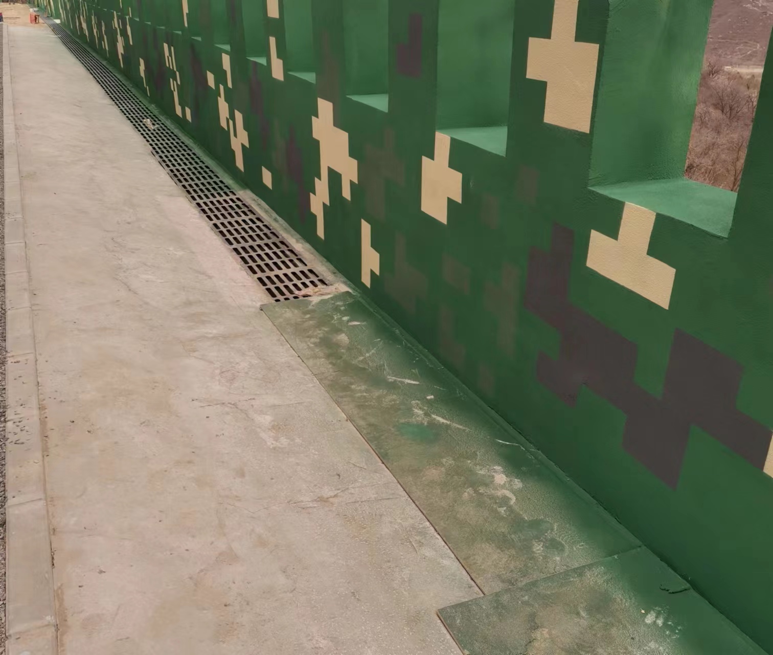 津南围墙迷彩喷涂,数迷彩漆